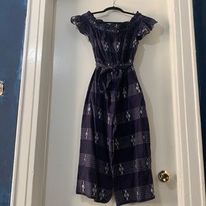 Anthropologie petite small jumpsuit